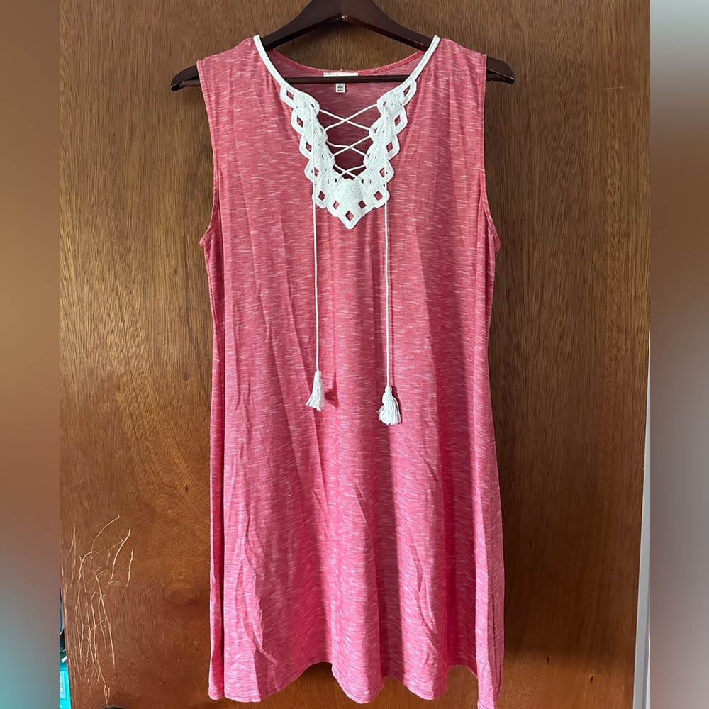 Red sundress